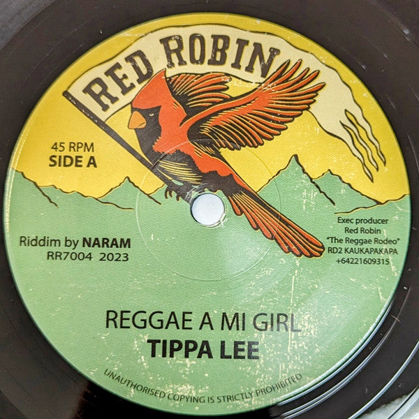 Tippa Lee : Reggae A Mi Girl (7")