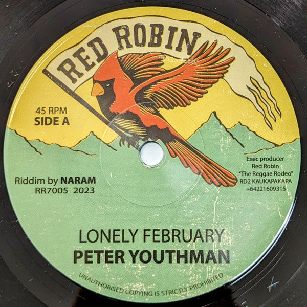 Peter Youthman : Lonely February (7")