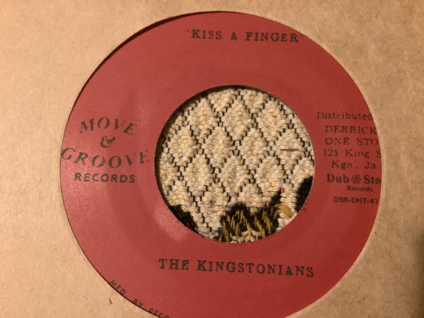 Kingstonians : Sufferer , Kiss A Finger (7")