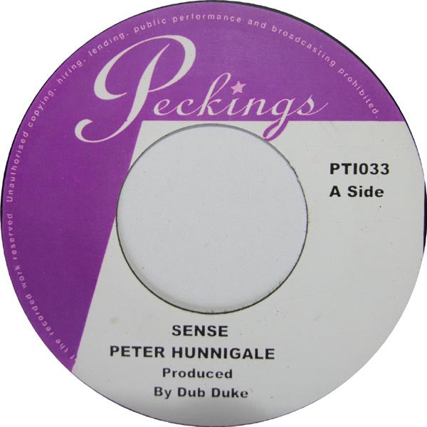 Peter Hunnigale : Sense (7")