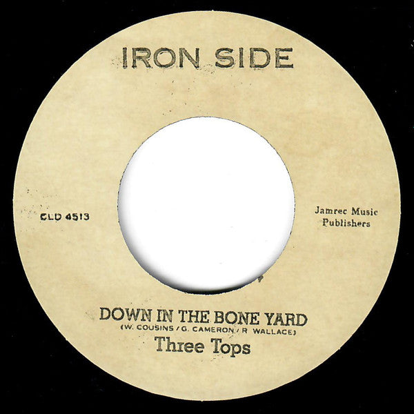 Alf & Teep / The Three Tops : Freedom, Justice & Equality  / Down At The Bone Yard (7", RE)