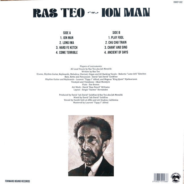 Ras Teo : Ion Man (LP)