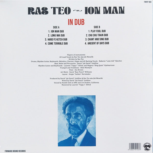 Ras Teo : Ion Man In Dub (LP)