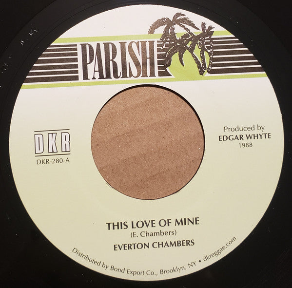 Everton Chambers : This Love Of Mine (7", RE, RM)