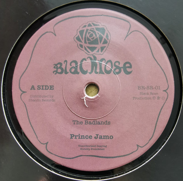 Prince Jamo : The Badlands (7", Single)