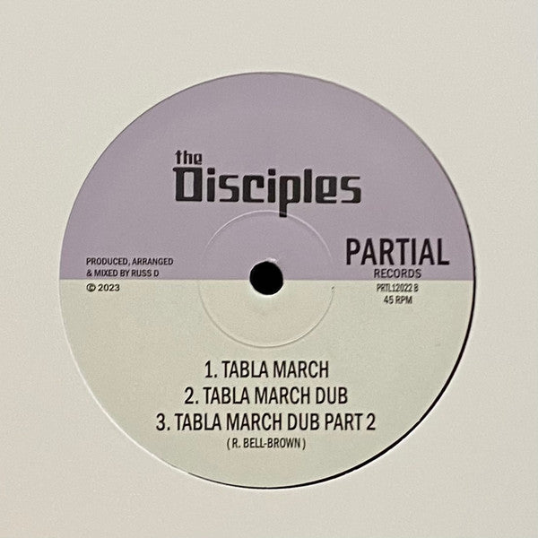 The Disciples (2) : The Rush / Tabla March (12")