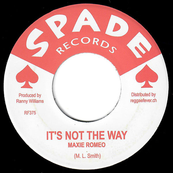 School Boys*, Maxie Romeo* : Do It Now / It's Not The Way (7", Single, RE)