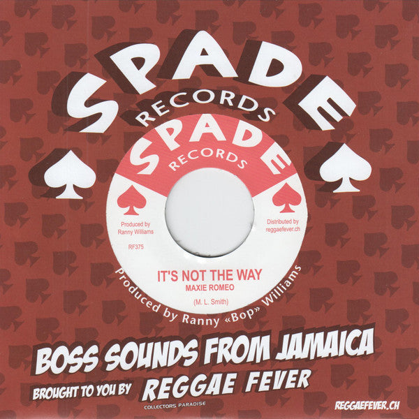 School Boys*, Maxie Romeo* : Do It Now / It's Not The Way (7", Single, RE)