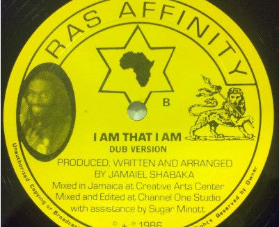 Jamaiel Shabaka : I Am That I Am (12")