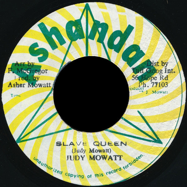 Judy Mowatt : Slave Queen (7")