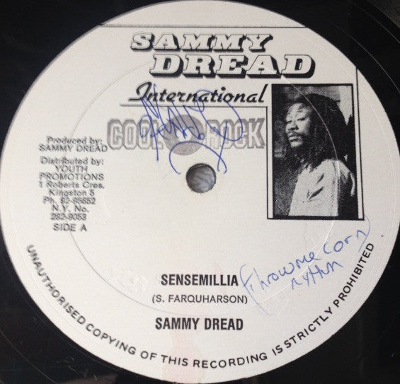 Sammy Dread : Sensemillia / Talk It Over (10")