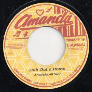 Larry Marshall : It Dread In A Rome (7", Single, RE)