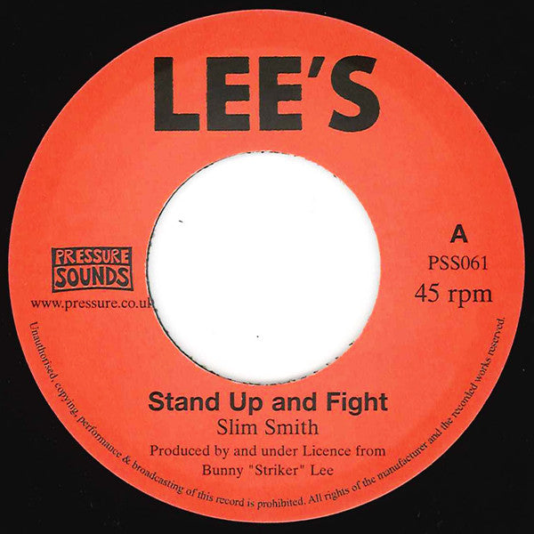 Slim Smith / The Aggrovators : Stand Up And Fight / Dr Seaton (7", RE)