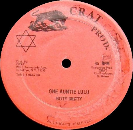 Nitty Gritty : One Auntie Lulu  (12")