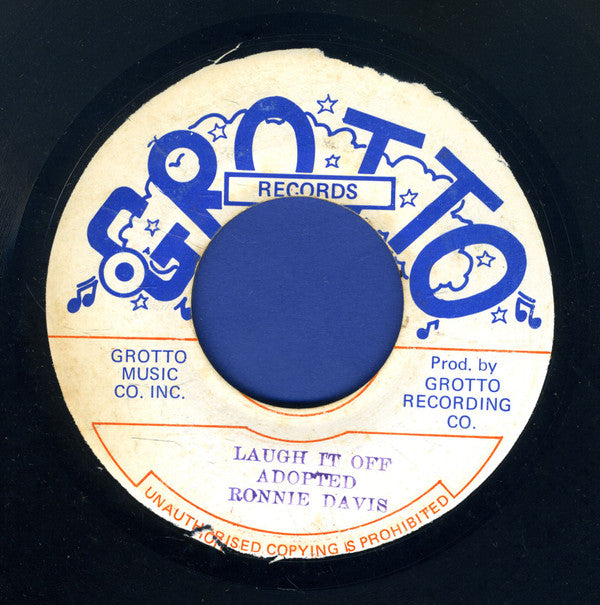 Ronnie Davis : Laugh It Off (7")