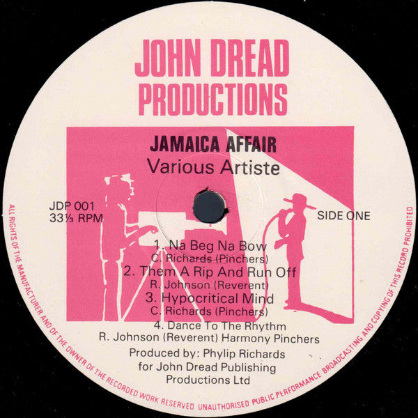 Various : Jamaica Affair - Various Artiste Vol. 1 (LP, Comp)