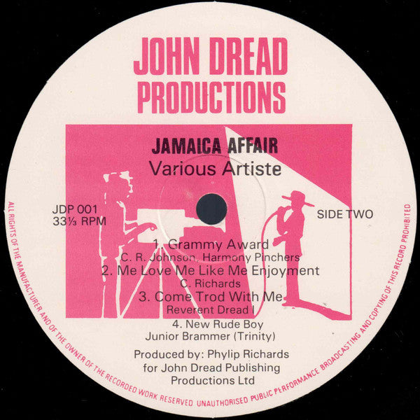 Various : Jamaica Affair - Various Artiste Vol. 1 (LP, Comp)