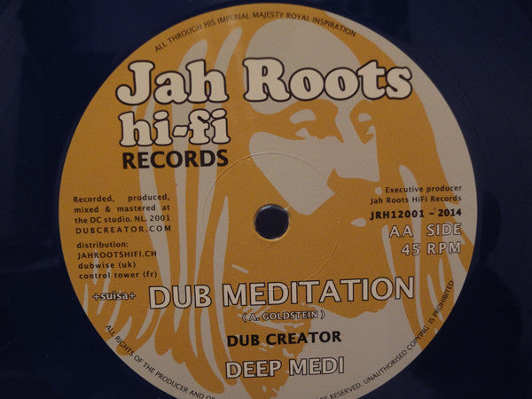 Idren Natural, Dubcreator : Meditate (12", Blu)