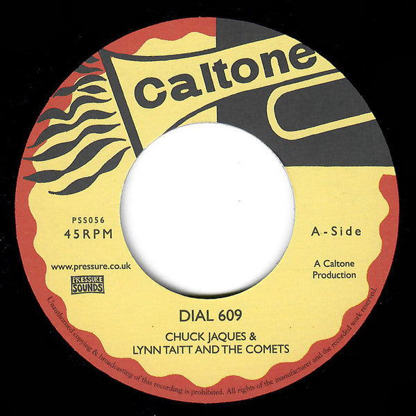 Chuck Jacques & Lynn Taitt & The Comets : Dial 609 (7", RE)