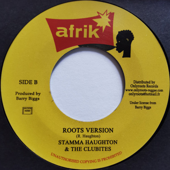 Stamma Haughton* : Roots In A Roots (7", RE)