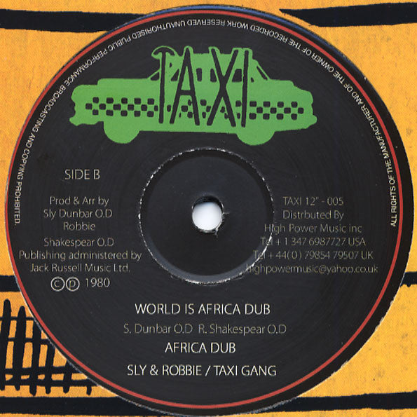 Black Uhuru : World Is Africa (12", Single, RE)