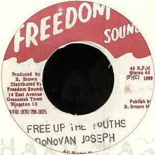 Donovan Joseph : Free Up The Youths (7", RE)