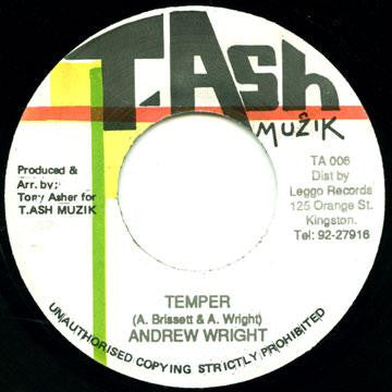 Andrew Wright (5) : Temper (7")