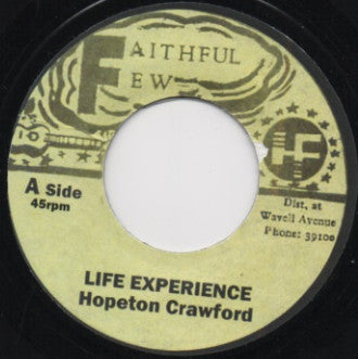 Hopeton Crawford : Life Experience (7", RE)