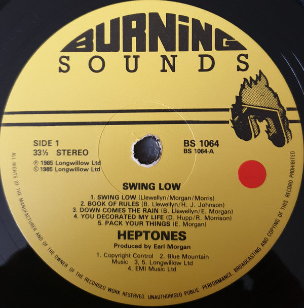 The Heptones : Swing Low (LP)