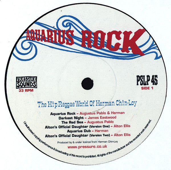 Various : Aquarius Rock: The Hip Reggae World Of Herman Chin-Loy (2xLP, Comp)