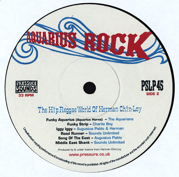 Various : Aquarius Rock: The Hip Reggae World Of Herman Chin-Loy (2xLP, Comp)