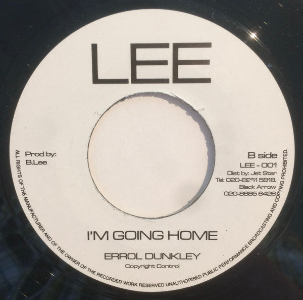 Slim Smith / Errol Dunkley : People Get Ready / I'm Going Home (7", RP)