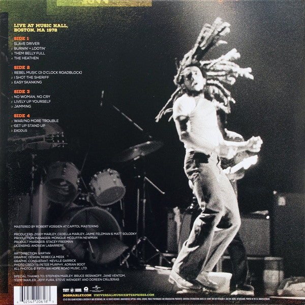 Bob Marley & The Wailers : Easy Skanking In Boston '78 (2xLP, Album)