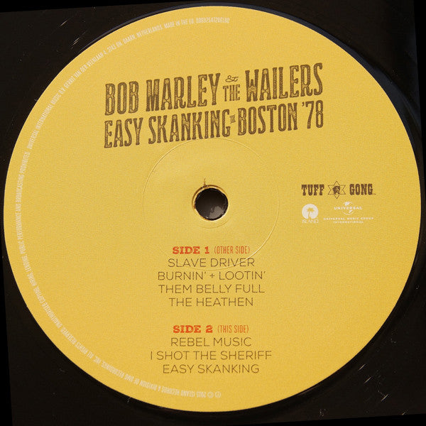 Bob Marley & The Wailers : Easy Skanking In Boston '78 (2xLP, Album)