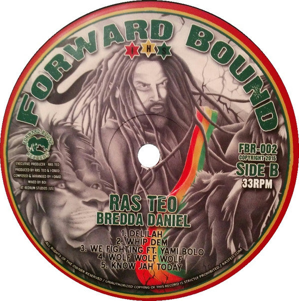 Ras Teo : Bredda Daniel (LP)