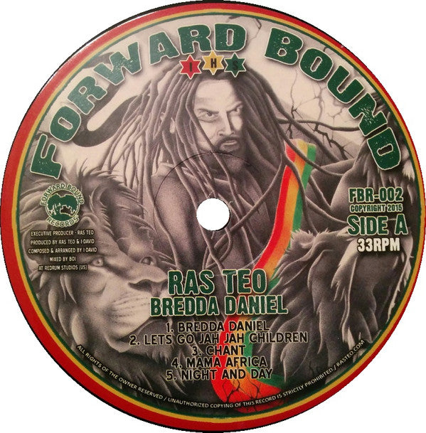 Ras Teo : Bredda Daniel (LP)