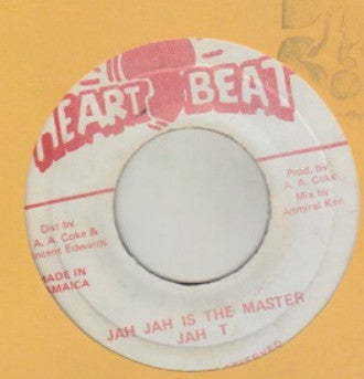 Jah T : Jah Jah Is The Master (7", Single)