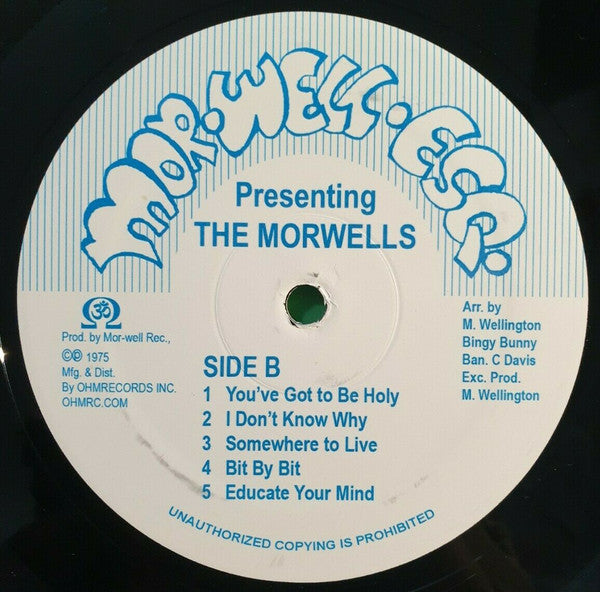 The Morwells : Presenting The Morwells (LP, Ltd, RE)