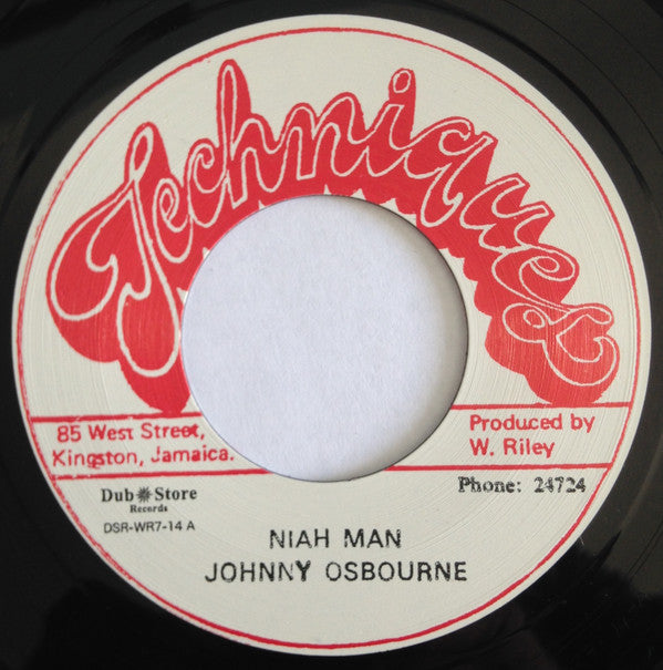 Johnny Osbourne / Alton Ellis : Niah Man / Soul Groover (7", RE)