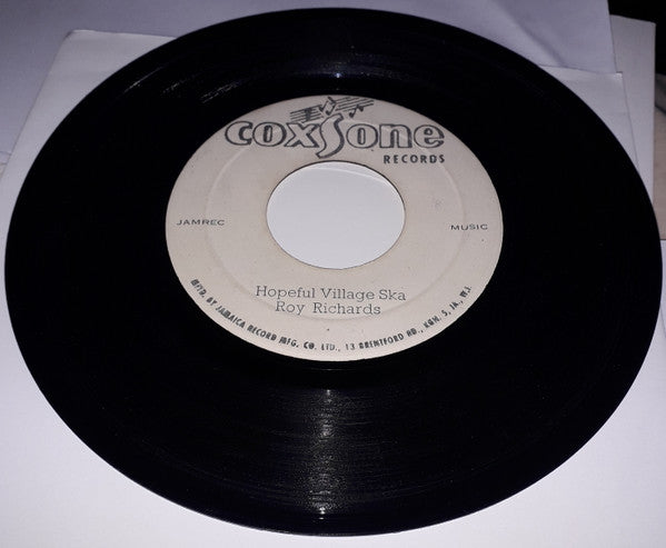 Delroy Wilson, Roy Richards : Ungrateful Baby / Hopeful Village Ska (7", RE)