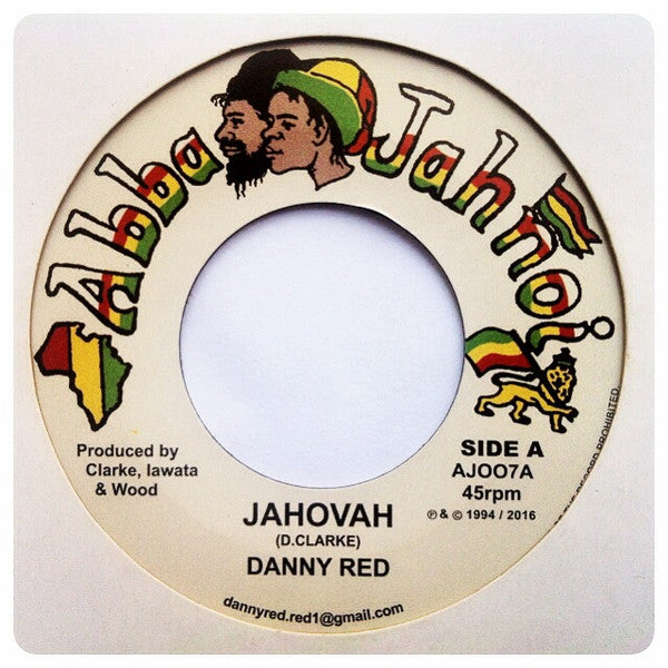 Danny Red : Jahovah (7", RE)