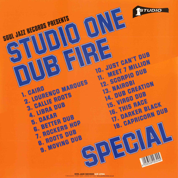 Dub Specialist : Studio One Dub Fire Special (Chapter Three: 18 Heavyweight Dub Cuts From Brentford Road) (2xLP, Comp)