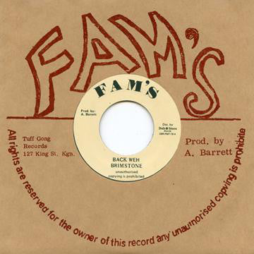 Brimstone (3) : Back Weh / Babylon (7")