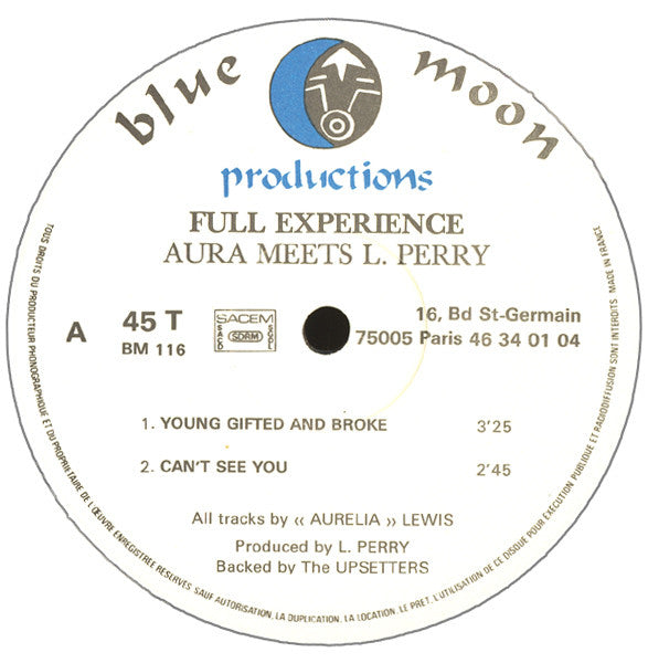 Aurelia Lewis Meets Lee Perry : Full Experience (12")