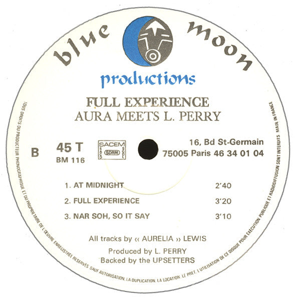 Aurelia Lewis Meets Lee Perry : Full Experience (12")