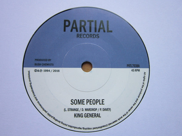 King General, The Bush Chemists : Some People / Send Him Away Version (7")