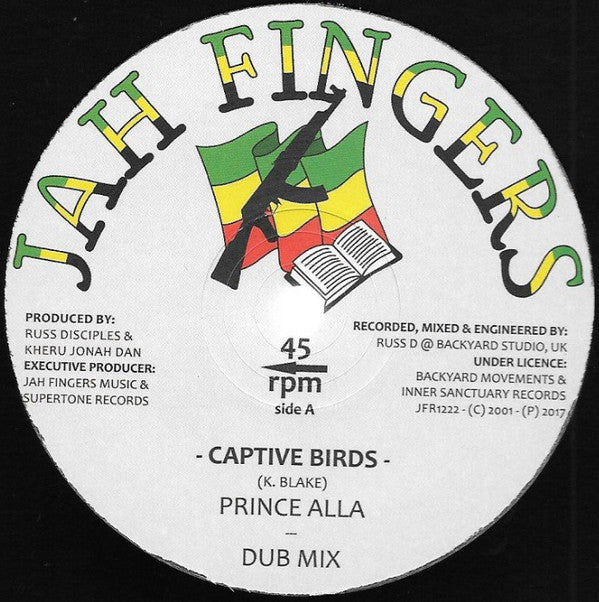 Prince Alla : Captive Birds / Nuclear Race (12")