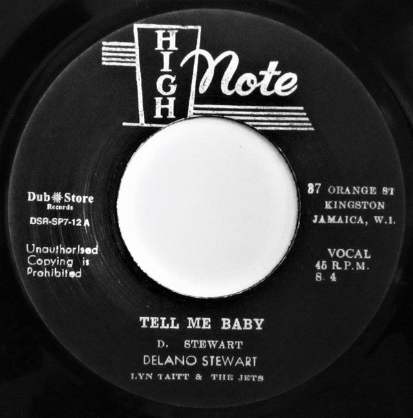 Delano Stewart*, Lyn Taitt & The Jets* : Tell Me Baby / That's Life (7", Single)