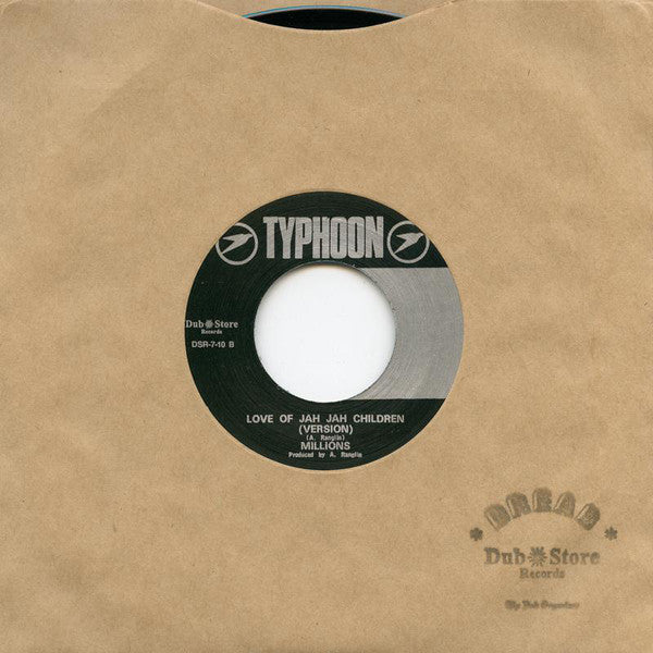 The Millions (3) : Love Of Jah Jah Children (7", Single, RE)